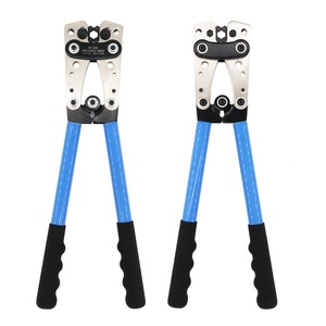 YTH HX-50B 6-50mm/AWG 10-0 Hand Tool Multitool Battery Cable Lug Cable Tube Terminal Crimper Hex Crimp Tool Crimping Pliers