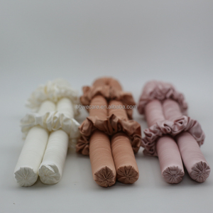 Schiuma di memoria all'interno durante la notte utilizzando aste per arricciare i capelli con Scrunchies 22MM di seta di gelso <span class=keywords><strong>Set</strong></span> di rulli per arricciare i capelli senza calore - Product Image 3