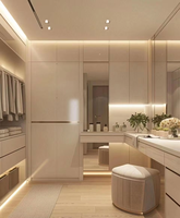 Design durable, vestiaire multifonctionnel haut de gamme, vestiaire sans peinture, hôtel