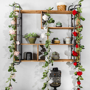 ดอกกุหลาบปลอม Lofen Flora Rose Vines ขนาด 180 ซม. สำหรับตกแต่งเพดานงานแต่งงาน - Product Image 4