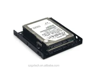 더블 레이어 하드 드라이브 베이 2.5 인치 SSD/HDD 3.5 인치 하드 드라이브 장착 브래킷