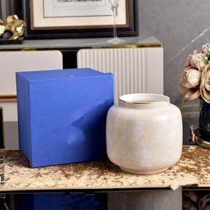 Macetas de Porcelana Pintadas a Mano Estilo Italiano, Decoración para el Hogar, Florero de Lujo para Mesa, Ecológico, para Bodas - Product Image 5