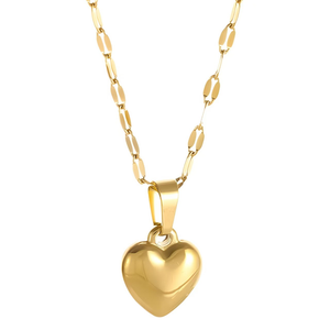 Set di Collana, Orecchini e Bracciale a <span class=keywords><strong>Cuore</strong></span> in <span class=keywords><strong>Acciaio</strong></span> Inossidabile, Elegante e Versatile, Vendita all'Ingrosso - Product Image 2