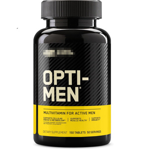 Integratore Multivitaminico e Multiminerale Quotidiano Personalizzato, Supporto Immunitario, Energia e Concentrazione, <span class=keywords><strong>Compresse</strong></span> OPTI-MEN SHANGMEI, 150 <span class=keywords><strong>Compresse</strong></span> - Product Image 1