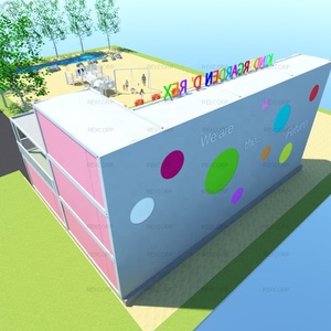 Nuevos Edificios Modulares Resistentes al Viento para Guarderías y Jardines de Infancia, Casas Prefabricadas para Preescolar - Product Image 4