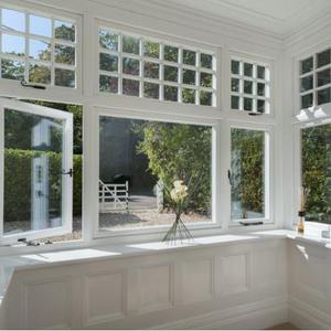 המפעל הטוב ביותר בסין מראות פנים חלונות מקלחת חלון UPVC חלונות עם זיגוג כפול לבית נוח - Product Image 4