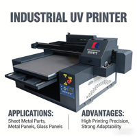 Máquina de Impresión UV Digital Industrial de Precio de Fábrica para Impresión de Metal en Láminas y Vidrio de Grado Industrial