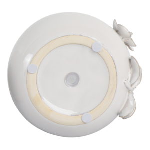 Vaso in ceramica con decorazioni floreali scolpite per uso interno ed esterno, vaso bianco per decorazioni domestiche - Product Image 6