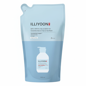 อิลลิยอน เซราไมด์ อาโต 6.0 ท็อป-ทู-โท มอยส์เจอร์ไรซิ่ง ลิควิด วอช ไม่มีกลิ่น 500 มล. รีฟิล ผลิตภัณฑ์ทำความสะอาดผิวกายราคาพิเศษ - Product Image 1