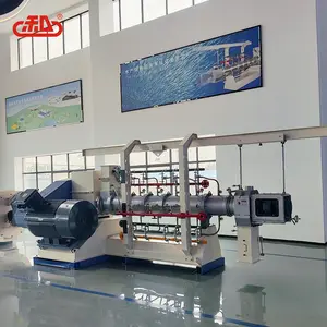 1-2 Ton Per Hour Single Double Screw Floating Fish Feed Pellet Making Machine
