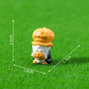 <span class=keywords><strong>Figurines</strong></span> de nains et gnomes d'Halloween en résine, miniatures, pour décoration de bureau et de maison, micro-paysages de jardin féerique, artisanat, ornement, vente chaude - Product Image 6