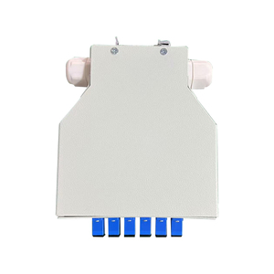 Boîtier de raccordement à fibre optique monté sur rail DIN ODF-Options de connecteur SC/UPC/<span class=keywords><strong>APC</strong></span> à 6 ports - Product Image 1