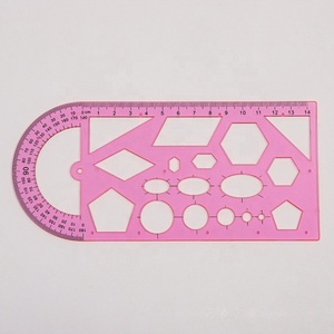 Righello con figure in plastica con <span class=keywords><strong>forme</strong></span> <span class=keywords><strong>geometriche</strong></span> - Product Image 6