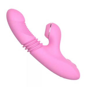 XLN Clit Sucker Vibrator G-spot <span class=keywords><strong>Dildo</strong></span> Stotende Clitoris Stimulator Zuigen voor Vrouwen Volwassen Speelgoed USB Oplaadbaar Waterdicht - Product Image 1