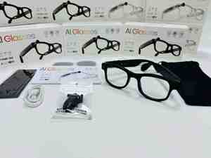 Lunettes Intelligentes G2 AI avec Caméra HD 1080P, Enregistrement <span class=keywords><strong>Vocal</strong></span> et Musique pour Appels Téléphoniques - Product Image 4