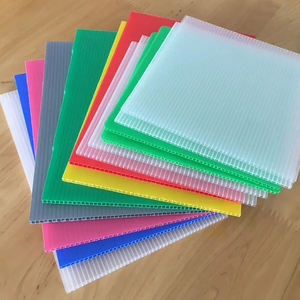 4x8 imperméabilisent les panneaux noirs transparents de nid d'abeilles du carton pp de feuille de polypropylène - Product Image 4