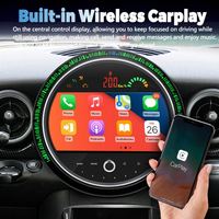 Navirider BMW Mini One Cooper R55 R56 Peaceman Clubman 2007-2010 Navigation GPS Carplay Linux 9 pouces QLED Android Auto 1 an
