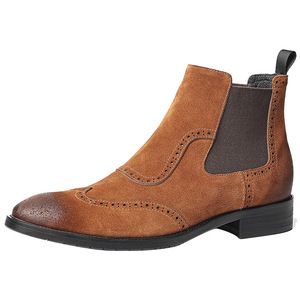 Zapatos de Hombre Premium, Diseño Degradado Clásico y Moderno, Antideslizantes, de Cuero Genuino, Impermeables, para Uso Casual en Invierno - Product Image 6