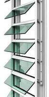 Volet en aluminium Naco avec barre de sécurité pour fenêtre