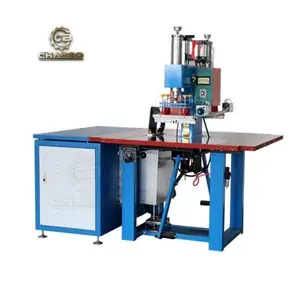 China High Quality Foot Pedal Operation 5KW Hot Press PVC Logo High Frequency Welding Machine