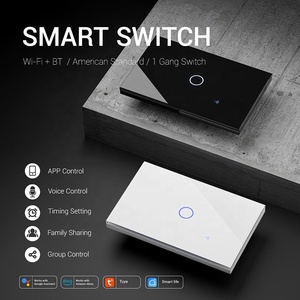 Smart <span class=keywords><strong>Google</strong></span> Alexa Tuya Smart Lift Aplicación Control <span class=keywords><strong>Interruptor</strong></span> de pared WifI Zigbee Smart <span class=keywords><strong>Home</strong></span> One Gang Switch <span class=keywords><strong>con</strong></span> sin neutro - Product Image 3