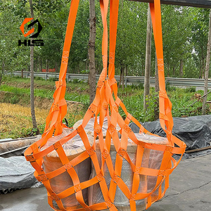 Red universal de nailon para ventana de coche, hamaca, equipo de seguridad de carreras de rally, tamaño grande, 100% poliéster, grúa de carga, redes de elevación de carga - Product Image 2