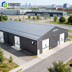 Bâtiment industriel préfabriqué sur mesure, assemblage rapide, résistant aux intempéries, recyclable, hall d'exposition - Product Image 1