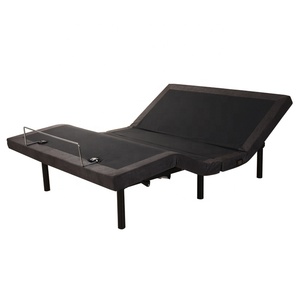 Modern sofa bed hot sale adjustable bed with massage Double Metal folding bed frame KD packing Platform Mattress