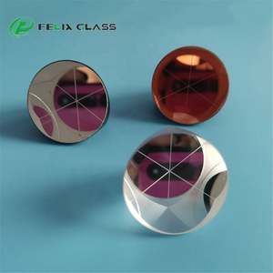 FELIX Prisme cubique professionnel en verre optique de silice fondue/BK7, argenté/AL/cuivre, sans revêtement, tolérance d'angle de 3 arcmin, garantie 3 ans - Product Image 3