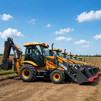 LTMG 2.5 Ton Backhoe Loader 4x4 Harga Terbaik Backhoe Excavator Loader untuk Promosi
