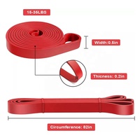 Logotipo personalizado 208 Cm Fitness Circle Bandas De Resistencia Ejercicio Estiramiento Bandas De Resistencia Set Pull up Assist Band para entrenamiento