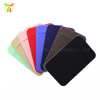 Dompet Tempat Kartu Slot Belakang Ponsel dengan Perekat Kuat Kantong Ponsel