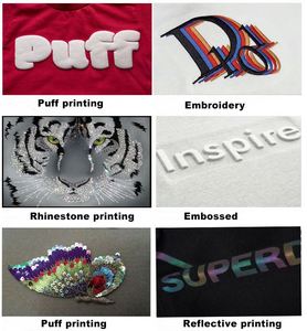 Sweat à capuche personnalisé avec lettres en relief 3D, design automnal, polyester/coton pour homme, coupe ample et oversize - Product Image 5