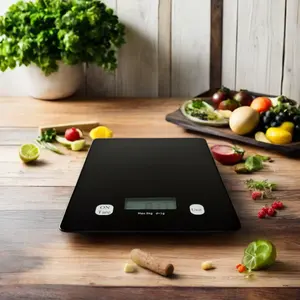 Auto-Off 5 kg digitale Küchenwaage rechteckige Form batterie betrieben von Digital-Display für genaue Messung von Lebensmitteln