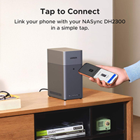 Serveur NAS UGREEN DH2300 à 2 baies |   60 To 4K 1 GbE pour la maison et le cloud personnel