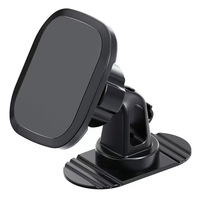 Support de téléphone universel pour tableau de bord de voiture super magnétique stable avec rotation à 360 degrés et crochet