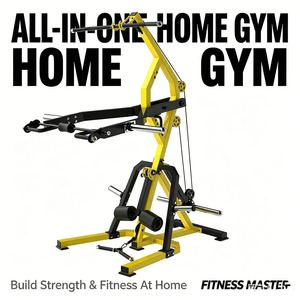 Bodybuilding Multi Gym Plate Loaded Leverage Exercise Multi Station Gym Equipment <b>Free</b> <b>Weight</b> Multi Gym LK104 Multi-functional S - Product Image 1