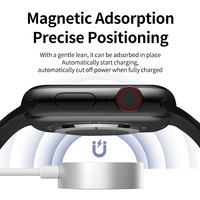 Pengisi Daya Nirkabel Magnetik 3-in-1 USB-A ke Type-C 5V/2A 5W Berkualitas Tinggi untuk Jam Tangan, Pengisian Cepat PD untuk Jam Tangan
