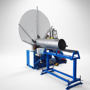 Macchina Completamente Automatica per la Formatura di Tubi Rotondi, Macchina per la Produzione di Condotti a Spirale, Macchina ad Alta Velocità per la Formatura di Tubi a Spirale - Product Image 1