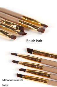 Wholesale Makeup Tool Double End <b>Angled</b> <b>Eyebrow</b> Eyelash <b>Brush</b> <b>Eyebrow</b> Comb Mascara <b>Brush</b> Private Label - Product Image 5