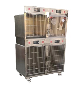 <span class=keywords><strong>Cage</strong></span> vétérinaire en acier inoxydable ICU Mobile 304 pour animaux de compagnie <span class=keywords><strong>Cage</strong></span> infrarouge pour animaux de compagnie - Product Image 6