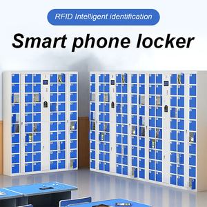 <span class=keywords><strong>Casier</strong></span> de téléphone intelligent extérieur avec reconnaissance RFID du visage et des empreintes digitales Rangement des serrures d'armoire assemblées - Product Image 2
