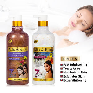 Sabun Mandi Organik Alami 1000ml Grosir, 24K Gold Kunyit Asam Kojic & Vitamin C Pepaya - Product Image 4