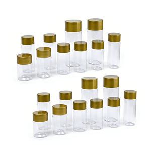 ขวด PET ทรงกระบอกปากกว้างใส ขนาด 330 มล. 340 มล. สำหรับบรรจุอาหาร เกรดอาหาร ฝาเกลียว พิมพ์ลายด้วยความร้อน ภาชนะพลาสติกสำหรับเก็บอาหาร - Product Image 2