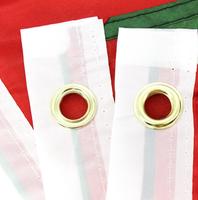 Bendera Palestina Murah 3x5ft 100% Poliester Bendera Nasional dengan 2 Lubang Kuningan untuk Pajangan Dalam dan Luar Ruangan