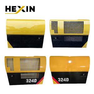 Pièces de rechange pour excavatrices Caterpillar : Radiateur, Pompe hydraulique, Panneau latéral en tôle, Porte pour modèles CAT 324D, 326D, 329D et marques compatibles - Product Image 1