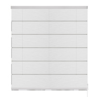Store romain électrique occultant intelligent à levage et pliage, commande vocale et par application pour chambre, salon, balcon