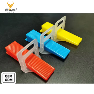 Sistema de Nivelación de Azulejos de Plástico, Clips y <span class=keywords><strong>Cuñas</strong></span> <span class=keywords><strong>para</strong></span> <span class=keywords><strong>Nivelar</strong></span> Azulejos de Cerámica, 100 Piezas - Product Image 5