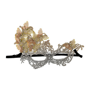 Masques en dentelle dorée pour femmes, très demandés, pour les fêtes, masques en dentelle décoratifs, colorés, élégants, masques de mascarade - Product Image 4