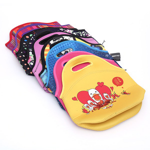 Sac Isotherme de Luxe Grande Capacité en Néoprène pour Déjeuner et Pique-nique, Imperméable, Portable, Fermeture Éclair Transfrontalière, Vente en Gros - Product Image 3